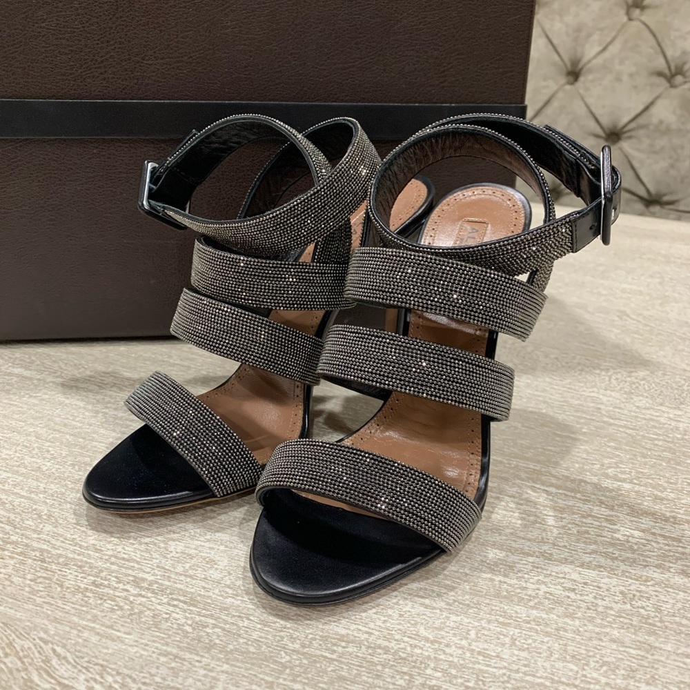 Alaia Embellished Heels